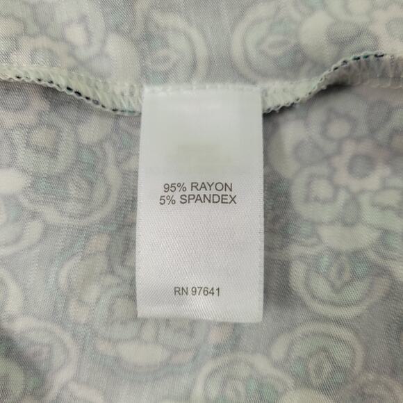 J. Jill Sleeveless Medallion with Border Dress size Medium - Picture 9 of 11